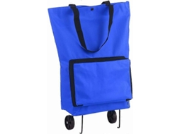 Sacola de Compras com Rodinhas, Dobrável Rodas, Carrinho Reutilizável e Dobrável, Sacolas C Ompras Dobráveis, V GOKOCO