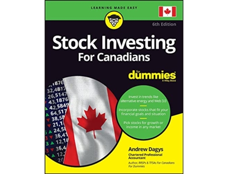 Livro Stock Investing For Canadians For Dummies, 6th Edition de Andrew Dagys (Inglês)