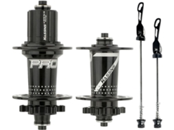 Conjunto de 2 cubos de roda Harilla alumínio para MTB com freio disco, resistente, compatível, leve, preciso | S/MARCA