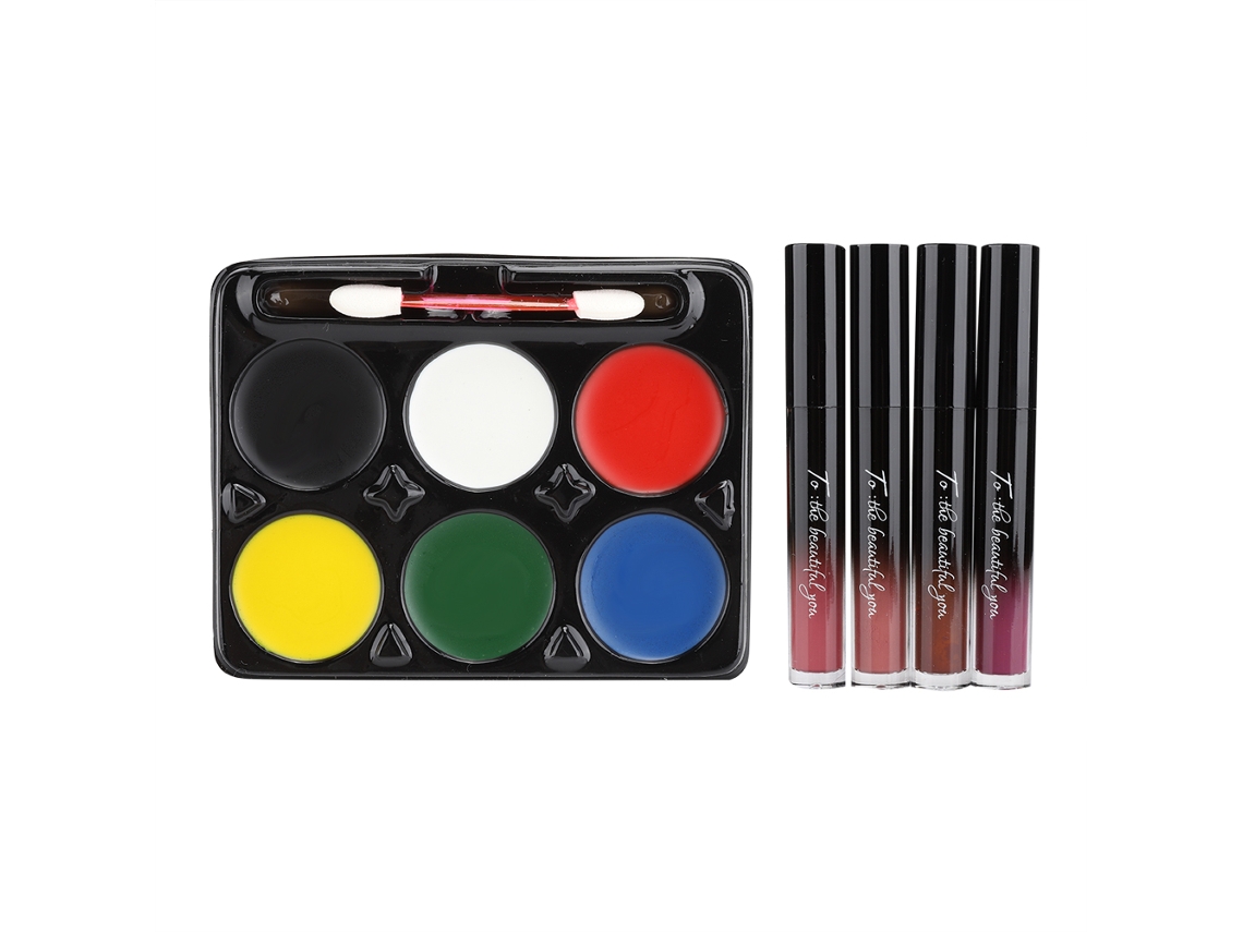 Gloss Labial Duradouro Para Halloween E Maquiagem Cosplay