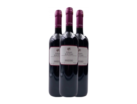 Vinho BOUTARI Syrah Crianza (0.75 L - 3 Unidades)