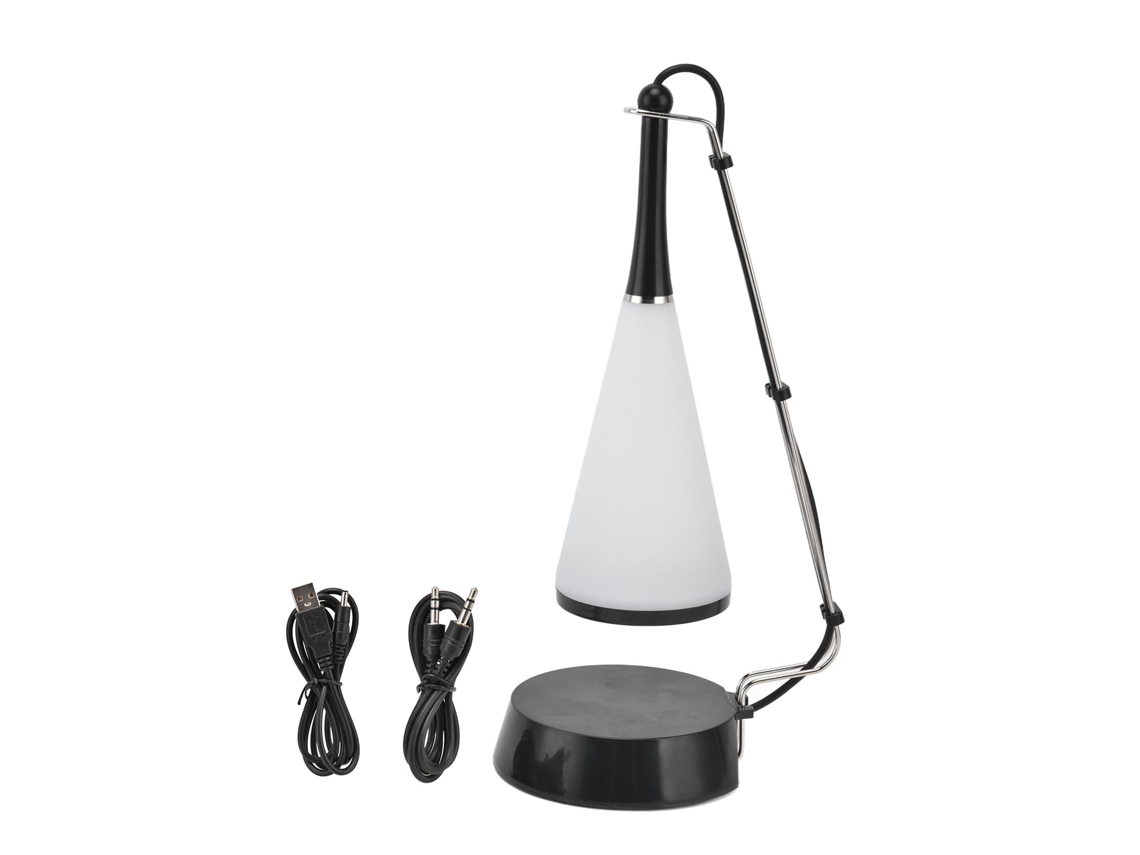 2026 lâmpada de Mesa com Alto falante Bluetooth Sem Fio Controle Táctil Ajustável Recarregável Usb Luz Led para Quarto Estúdio