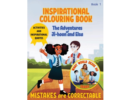 Livro Inspirational Colouring Book 1 Mistakes are Correctable de Sybrand JvR (Inglês)