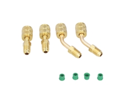 Adaptador de Carga de Refrigerante LAXISCREED 4pcs