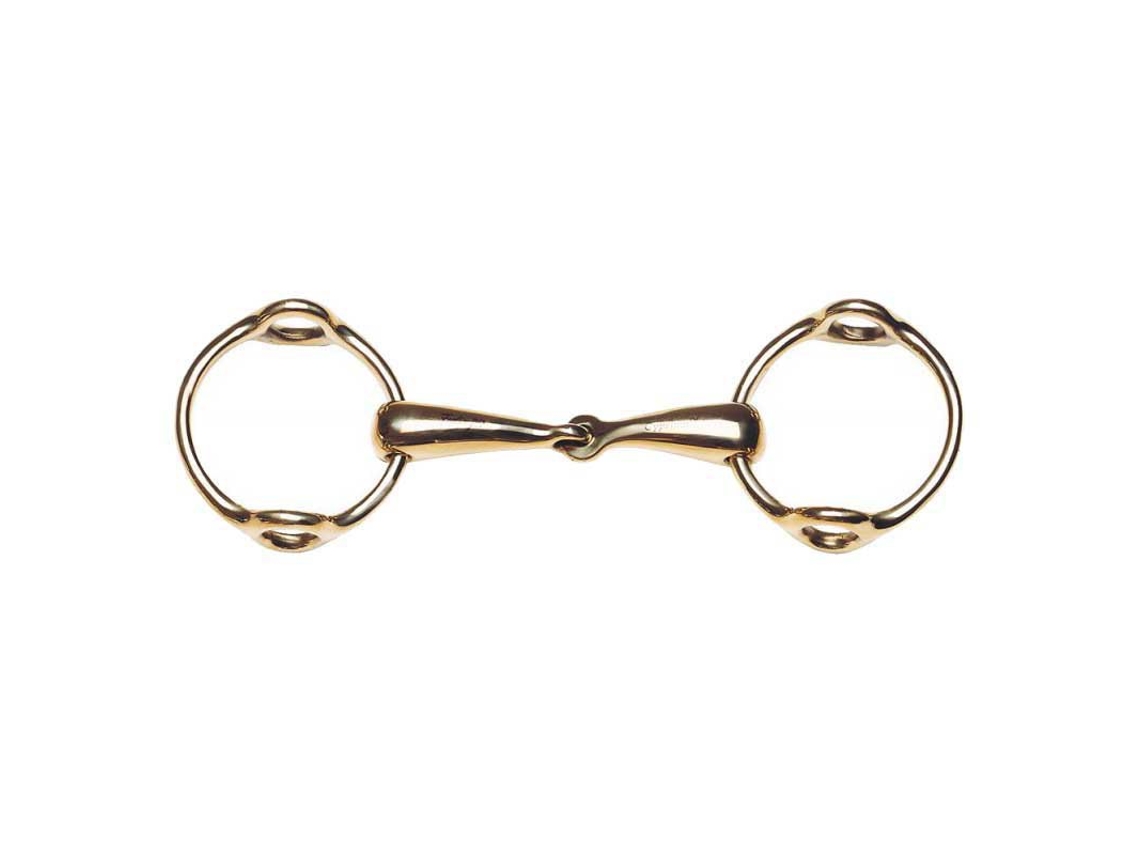 Bridões de Elevação Ocos Grossos Cyprium Dourado 125 Mmfeeling