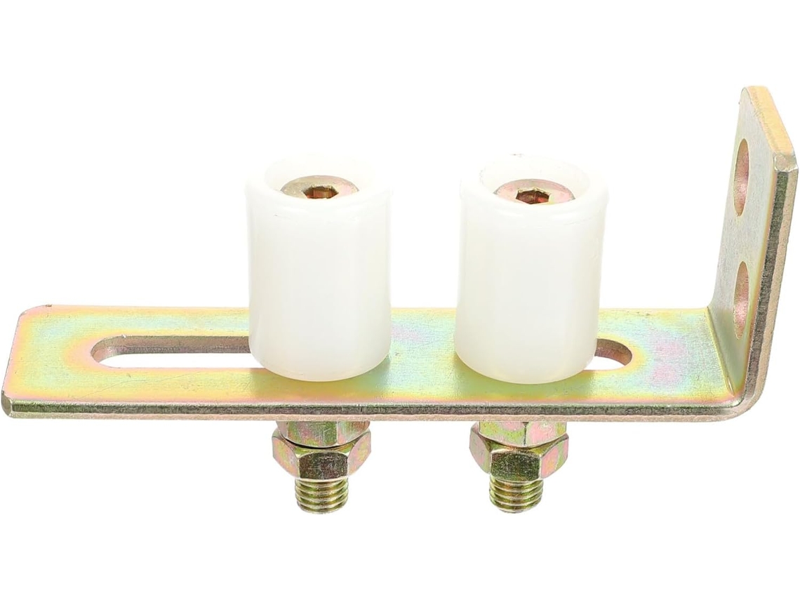 Guia De Rolete Para Portão Deslizante Solustre, Em Aço E Nylon, Resistente, Com Suporte Em L Para Portão De Jardim