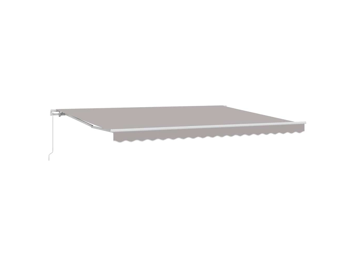 Toldo Retrátil Cinzento claro 450 X 350 X 165 Cm MAISON EXCLUSIVE