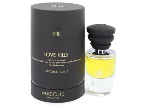 Eau De Parfum Love Kills by Masque Milano Spray 1.18 oz (30 ml)