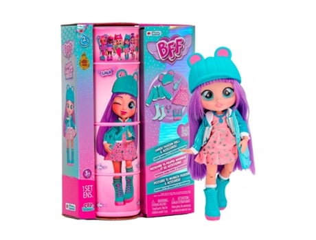 Boneco BFF BY CRY BABIES  Lala (Idade Mínima Recomendada: 3 anos)