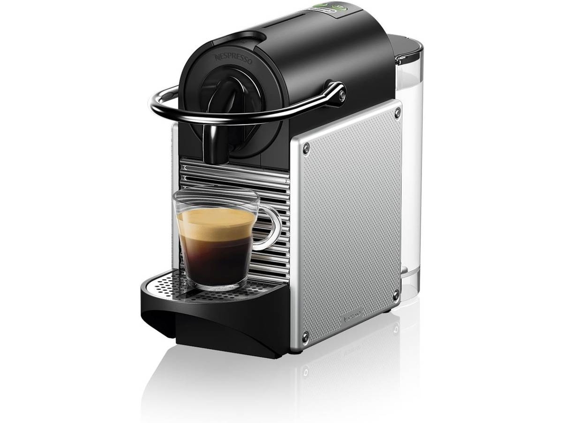 Máquina de Café DELONGHI Nespresso Pixie EN124S Inox
