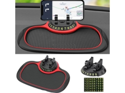 Tapete Automotivo Multifuncional Antiderrapante Com Suporte Para Celular, Painel De Carro Universal Multifuncional Com Suporte Para Celular Integrado.