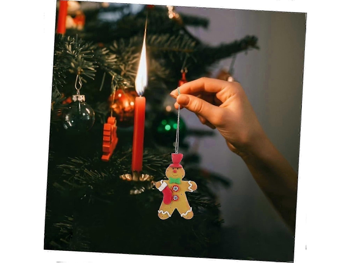 Enfeite De Natal Suspenso Gingerbread Man