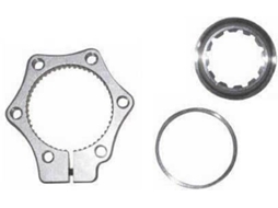 Travão  para Bicicleta MASSI Disc Adapter Center Lock To 6 Holes