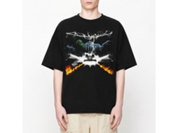 Rockinstone Back To The Future Movie Collage Black Adult T-shirt Size:xxl