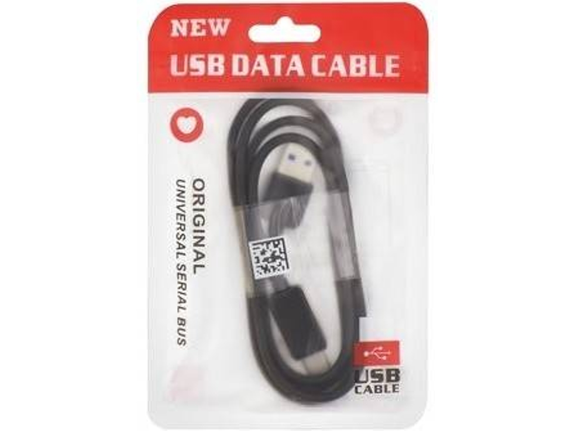 Cabo LMOBILE Hd2 (USB - 1 m - Preto)