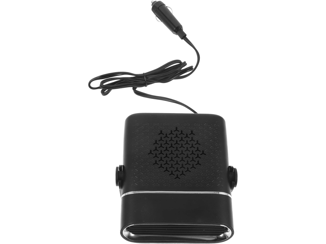 Aquecedor portátil para carro de 150 W com desembaçador ajustável e ventilador de resfriamento de 12 V.