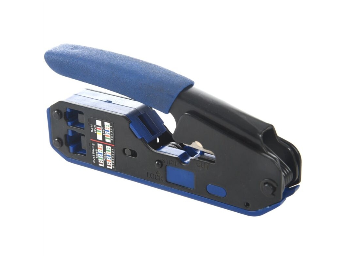 Alicate De Decapagem Fios, Rede, Decapador Para Conectores Rj45 Cat6 Cat5e Cat5 Rj11 Rj12 -aquaforge