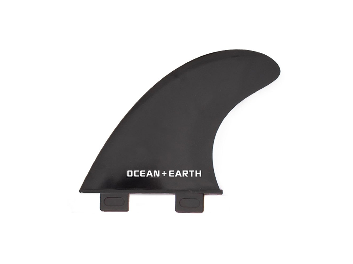 Quilha Poly Carbonate Thuster Dual Tab Prateado Socean & Earth