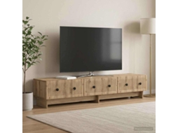 Vidaxl Gabinete para Tv Carvalho Arttisan 147 X 34,5 X 30 Cm