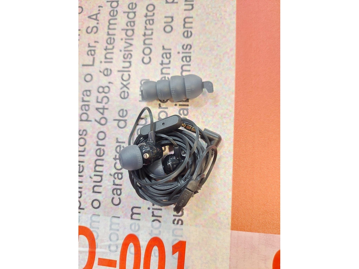 Auriculares com Fio SONY Mdr-Ex15Ap (Outlet Caixa Aberta - In Ear - Microfone - Preto)