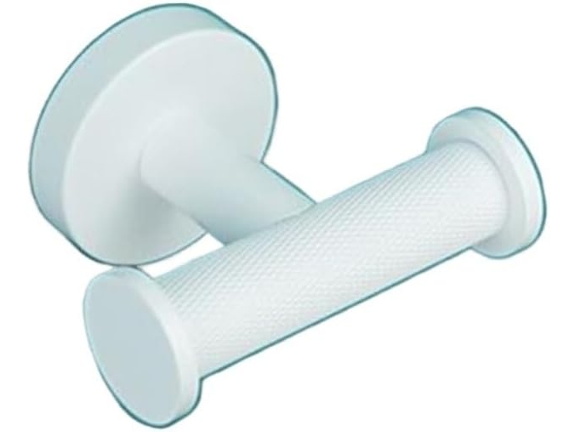 Conjunto De Acessórios Para Banheiro Branco Com Porta-toalhas: