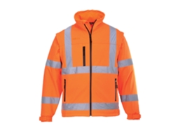 Softshell 2 Em 1 De Alta Visibilidade Ideal Para Condições Adversas / Laranja / S Portwest