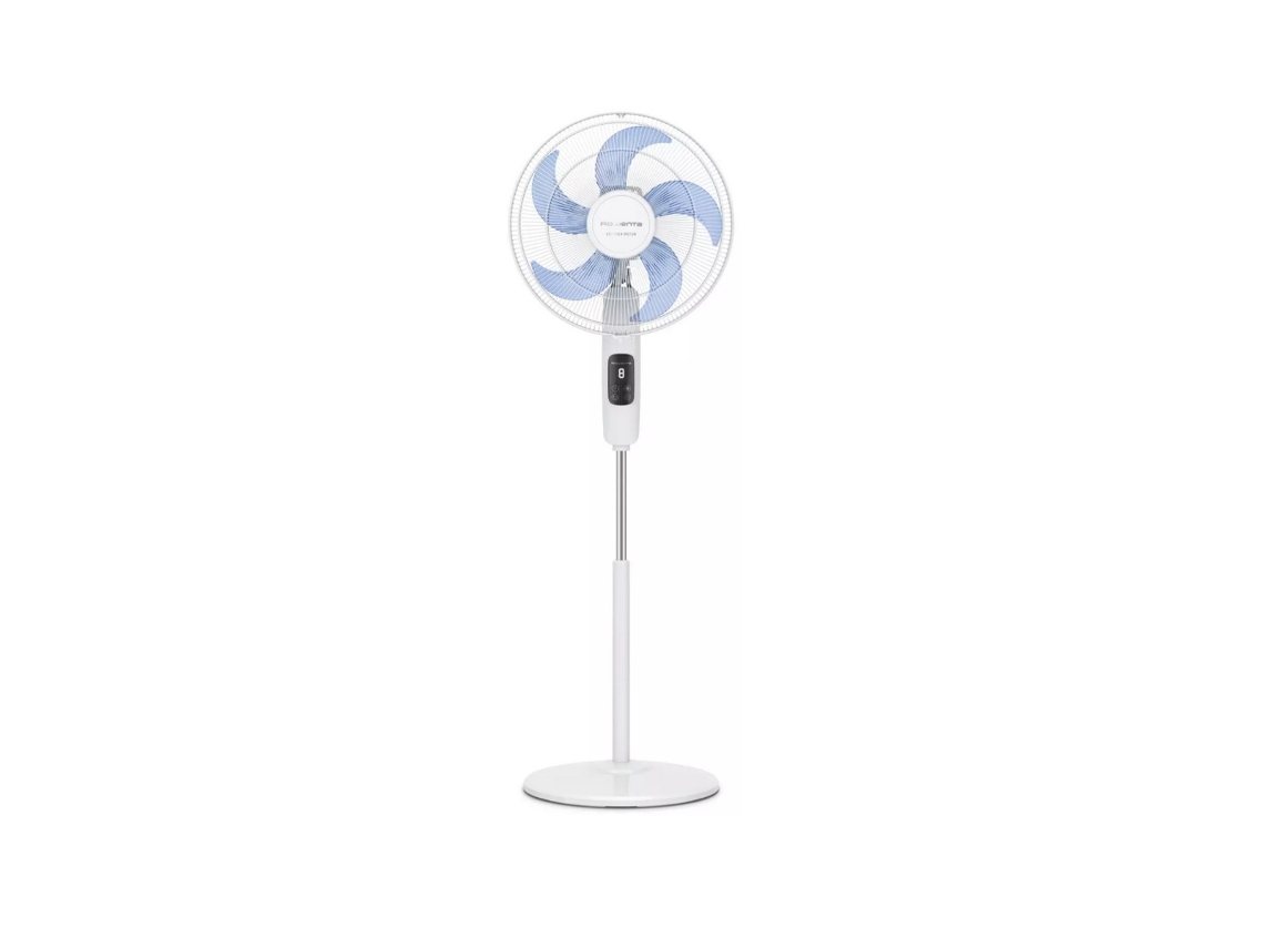 Ventilador De Pedestal Branco De 45 Cm, 32 W E 3 Velocidades - Vu5450f0 - Rowenta