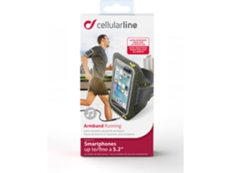 Armband CELLULARLINE Running Universal até 5.2'' Preto