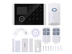 Alarme Antirroubo Gsm Sem Fios Multilíngue (discagem Automática, Exibição Lcd)