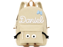 Mochila Infantil Personalizada Jeweidea Com Nome Bordado, Escolar De Grande Capacidade Para Meninos Meninas,