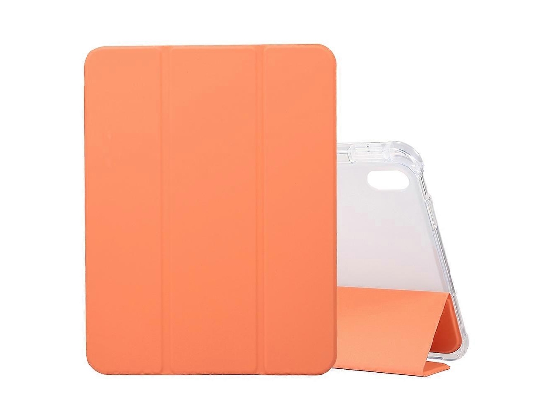 Capa dobrável de couro com textura prensada elétrica Webake para iPad 2025/2022, 3 compartimentos, para iPad 10ª geração (10,9 polegadas, 2022)