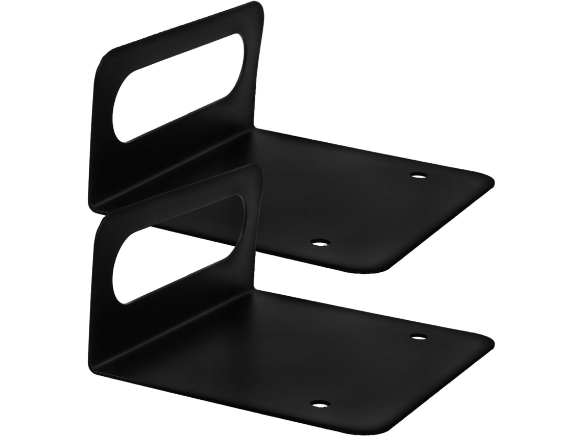 Conjunto De 2 Peças Batentes Cama Antiderrapantes Em Ferro Preto Para Evitar Que Colchões E Travesseiros Deslizem