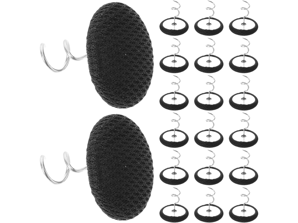 Conjunto De 35 Prendedores Antiderrapantes, Que Melhoram A Estética E Fixam Com Segurança Feitos De Tecido Aço