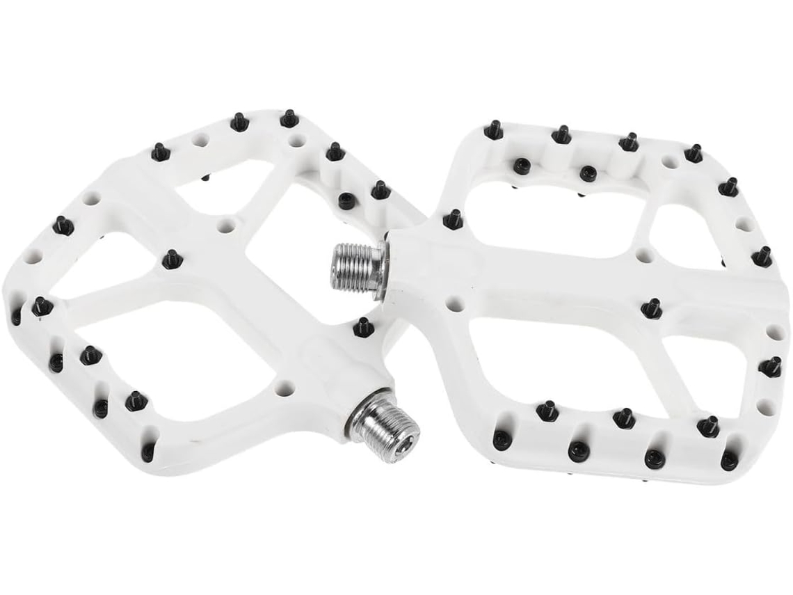 Conjunto De 2 Pedais Largos Nylon Para Mountain Bike Com Dentes