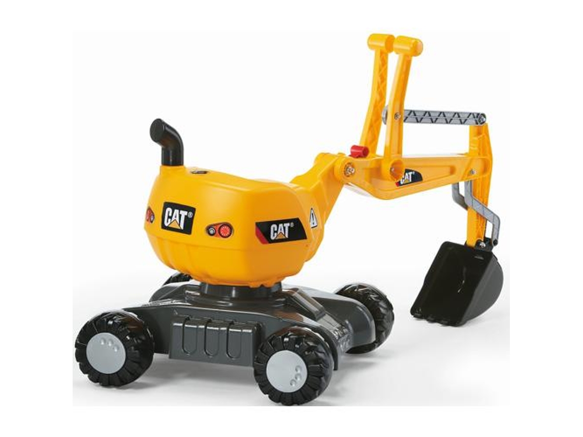 Escavadora CAT ROLLYTOYS Digger com Rodas