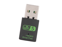Lurelia Adaptador Usb Wi-fi 5 600 Mbps 11 Mbps Dual Band 2,4/5 Ghz Bluetooth 5.0