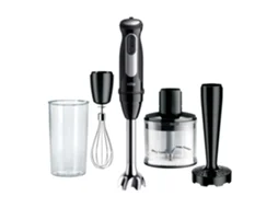 Varinha Mágica + 4 Acessórios BRAUN MultiQuick 5 Pro MQ55307M (1000 W - Preto e Inox)