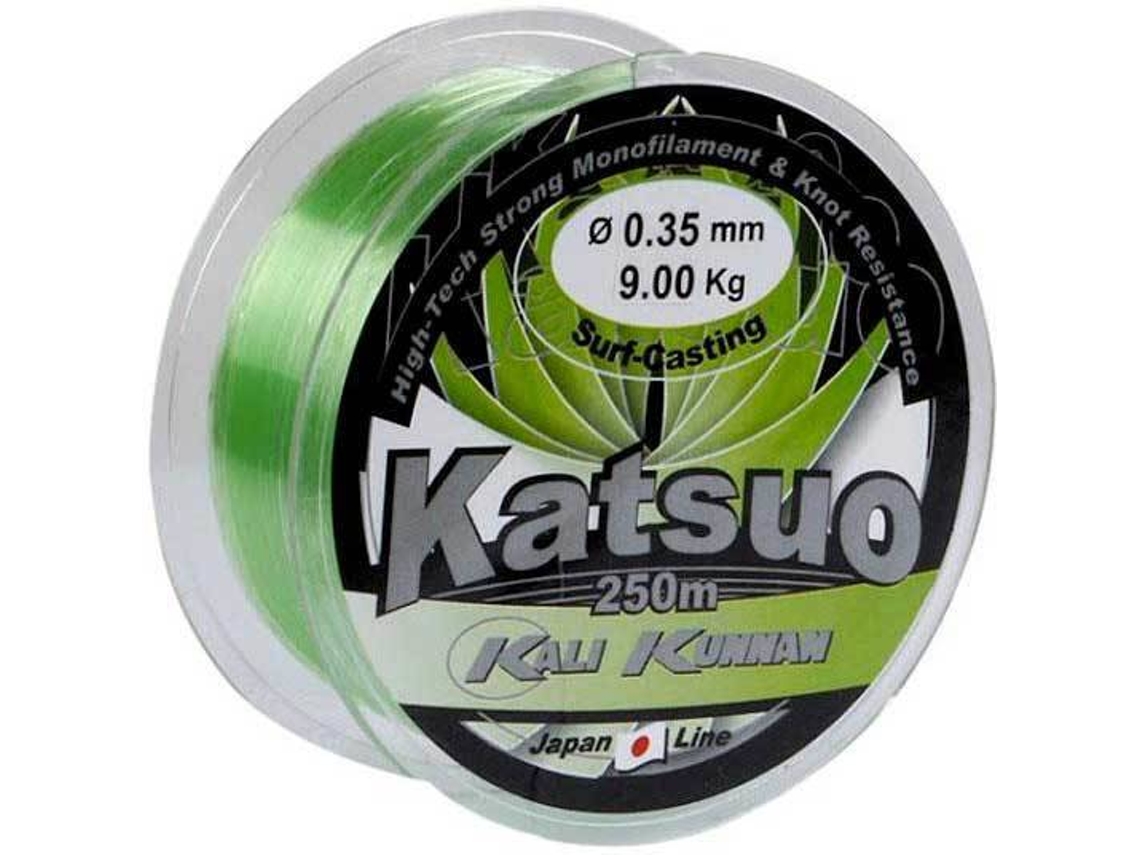 Linha de Pesca de monofilamento KALI KUNNAN Katsuo (0.200 mm - 0,20 mm)