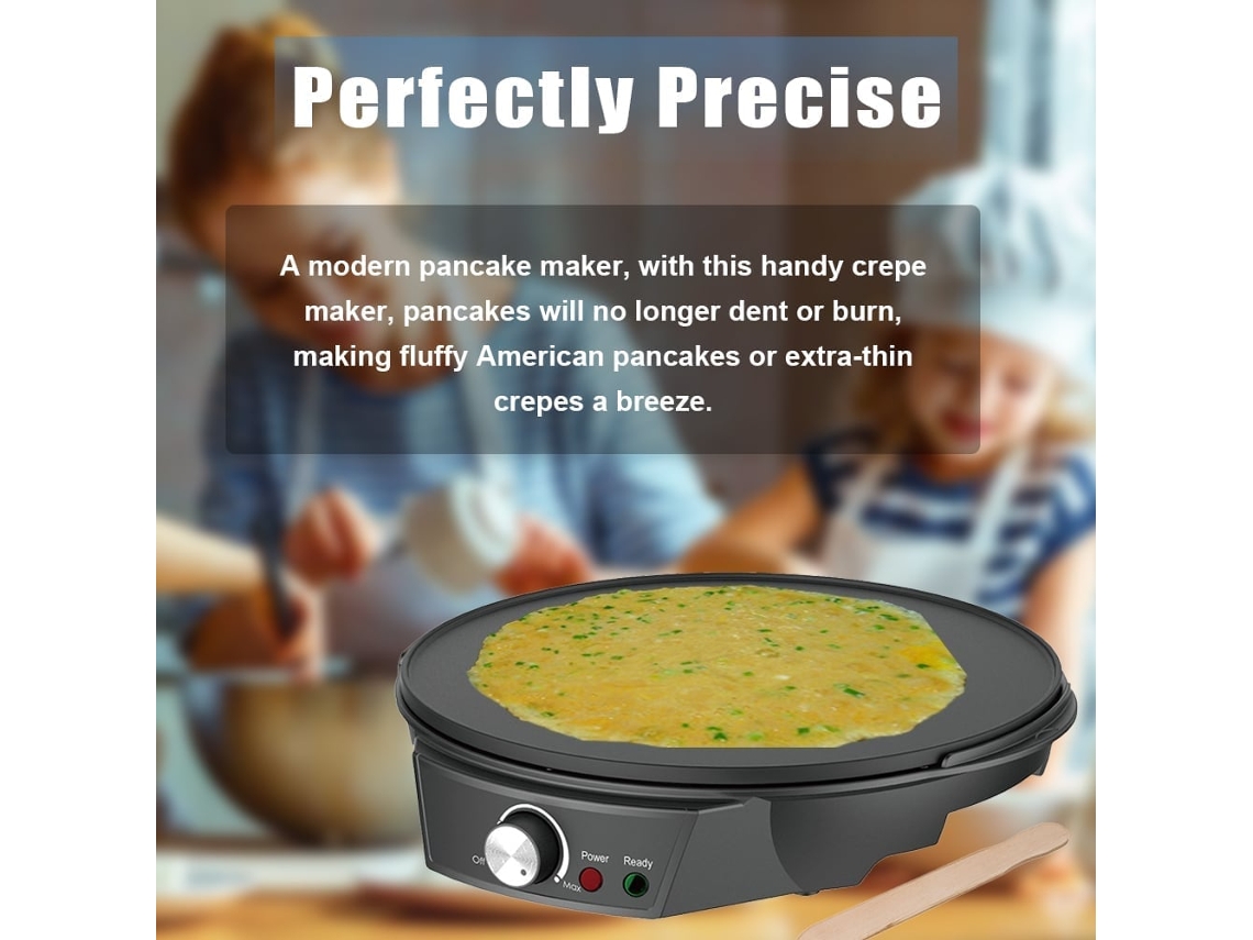 Máquina de Crepes Elétrica Antiaderente LAXISCREED