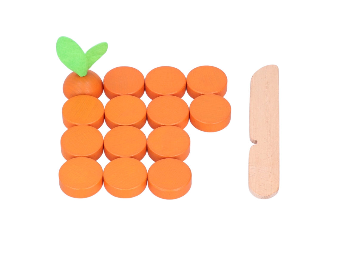 Mali blocos de Cenoura Montessori para Crianças: Brinquedo Educativo de Madeira com Classificação por Forma