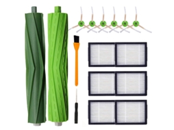Peças de reposição para irobot roomba i7 e5 e6 e7 i7/i7 plus acessórios aspirador rolo escova, escova lateral, filtro