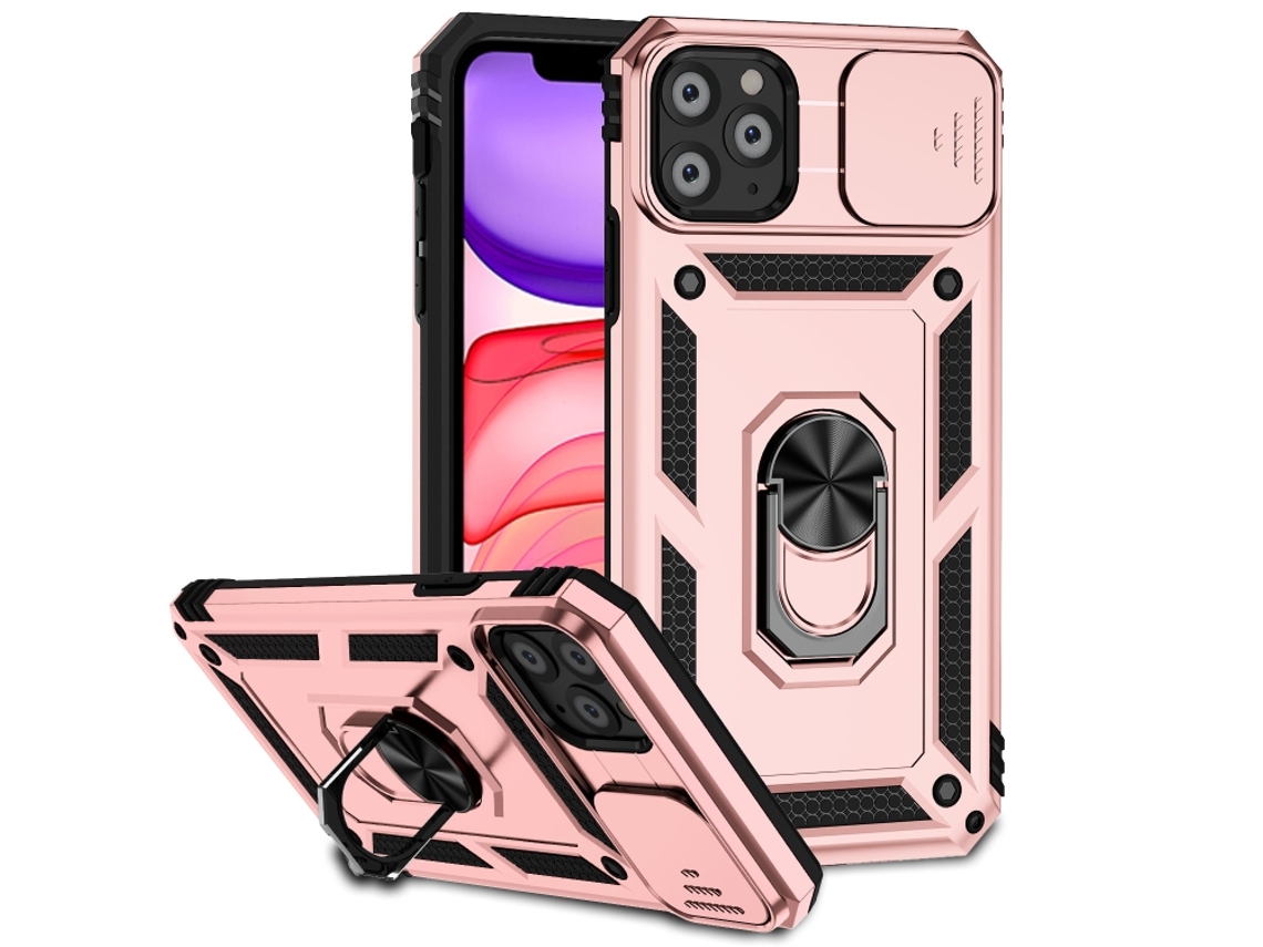 Capa Para Iphone 11 Pro - Suporte Deslizante Para Câmera