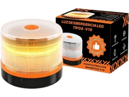 Sinalizador Luminoso Para Caminhões, Lâmpada De Segurança Âmbar Com Base Magnética