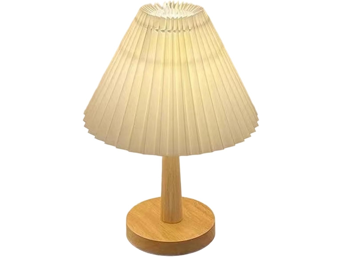 Luminária de mesa dobrável USB estilo nórdico, 5W, luz noturna ambiente para quarto, decoração artística.