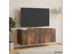 Vidaxl Gabinete De Tv De Parede 78,5 X 31 X 30 Cm Carvalho Fumado
