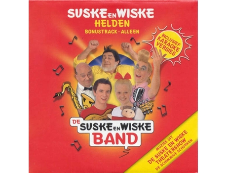Cd Helden, De Suske En Wiske Band Music Hall Promotions Antwerpen