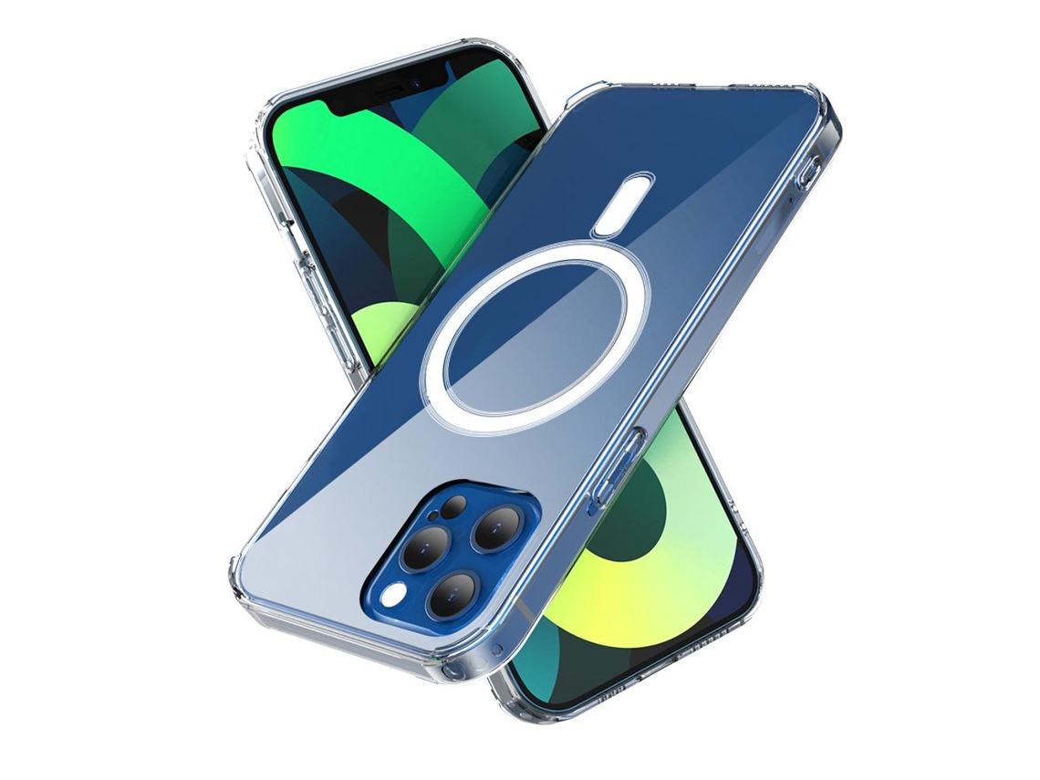 Capa de Telefone EOOCOO (compatível com Magnetismo, Capa Transparente)