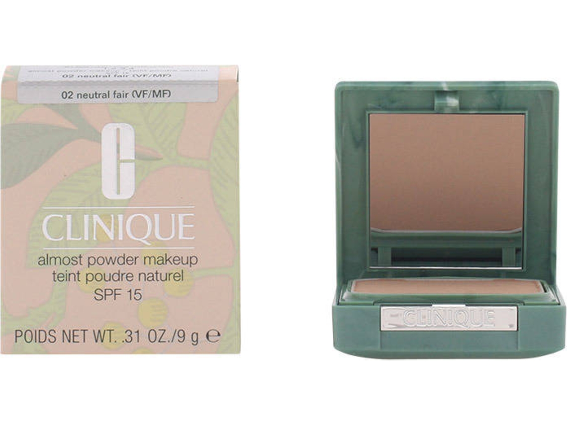Base CLINIQUE Almost SPF15 N02-Neutral Fair (9 g)