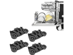 Conjunto de 4 Rodízios AQUAFORGE, para base de Lava louças, substituto W10195416