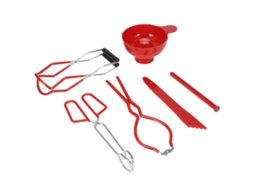 KOFIHETY Kit De Suprimentos Para Conservas, Pinças Para Conserva Incluídas, Conjunto Essencial Para Conservar Produtos Frescos (6 Peças/conjunto)